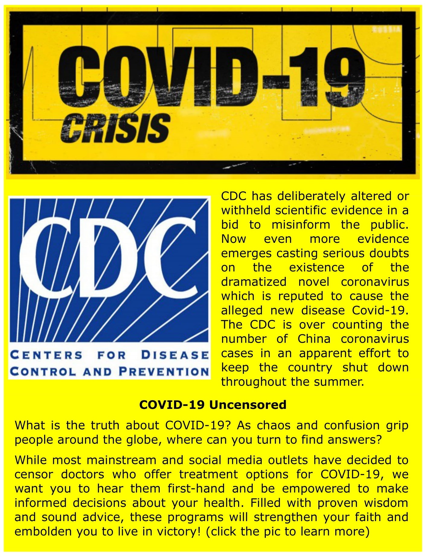 Covid-19 Crisis