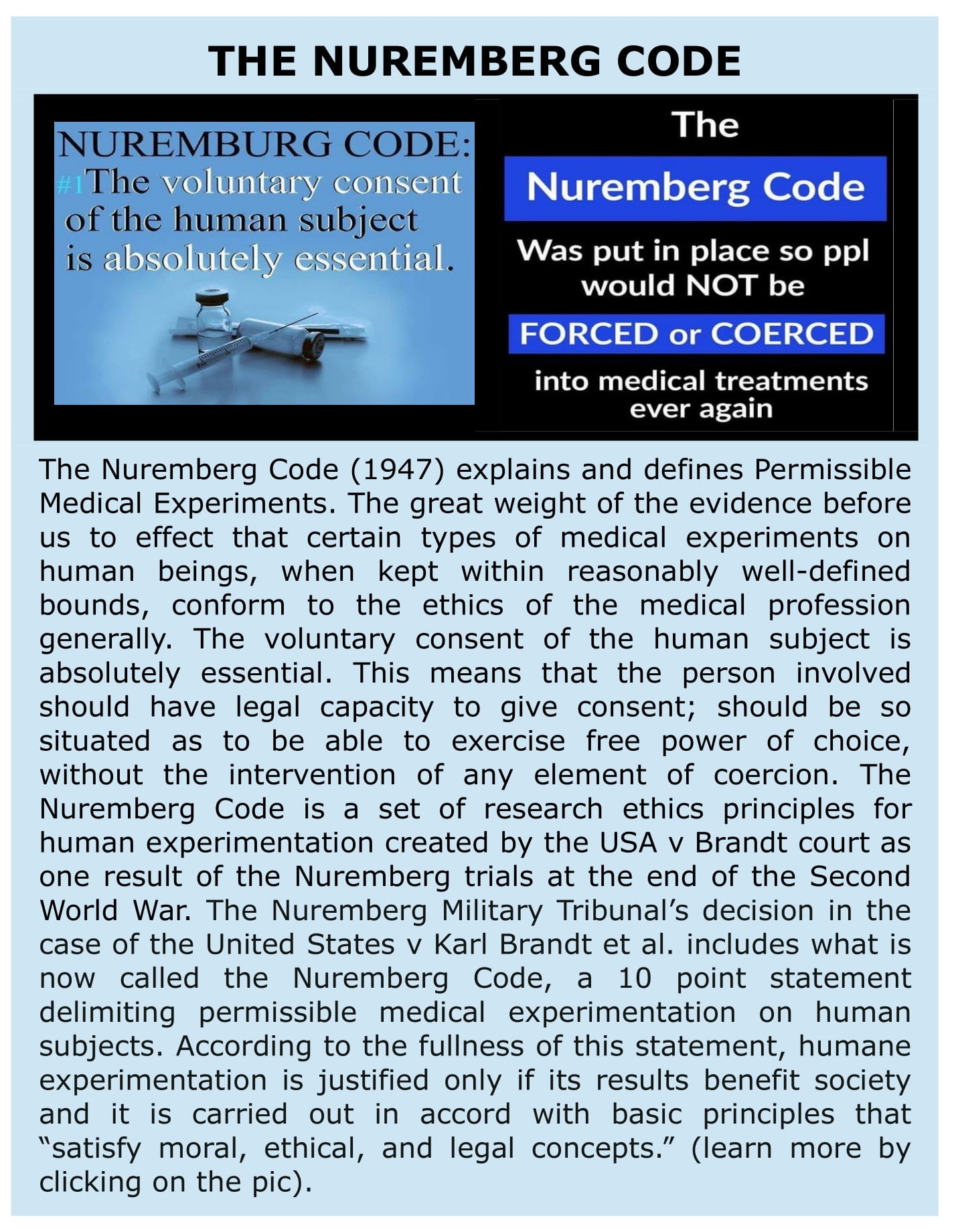 Nuremberg Code PDF