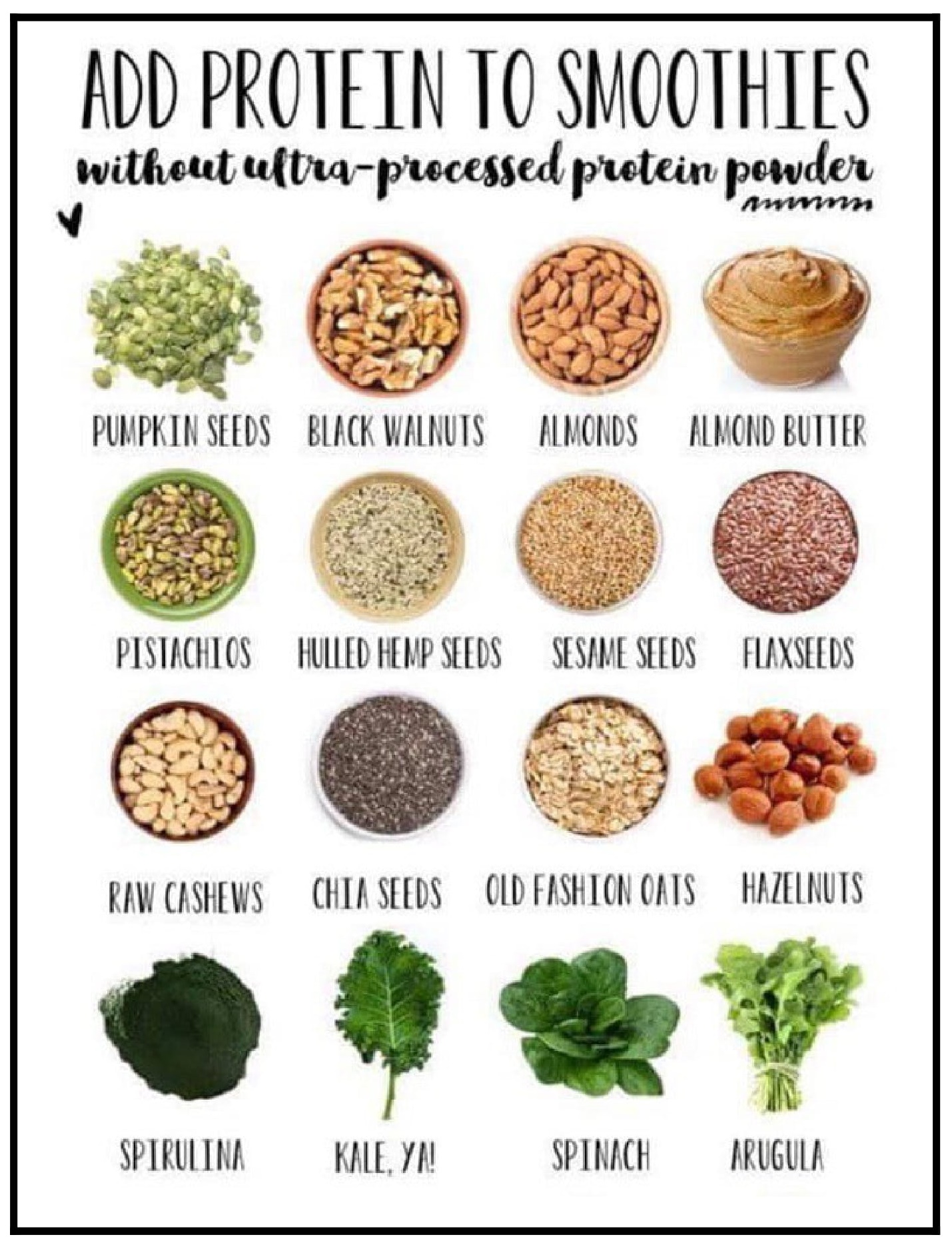 Add Protein to Smoothies