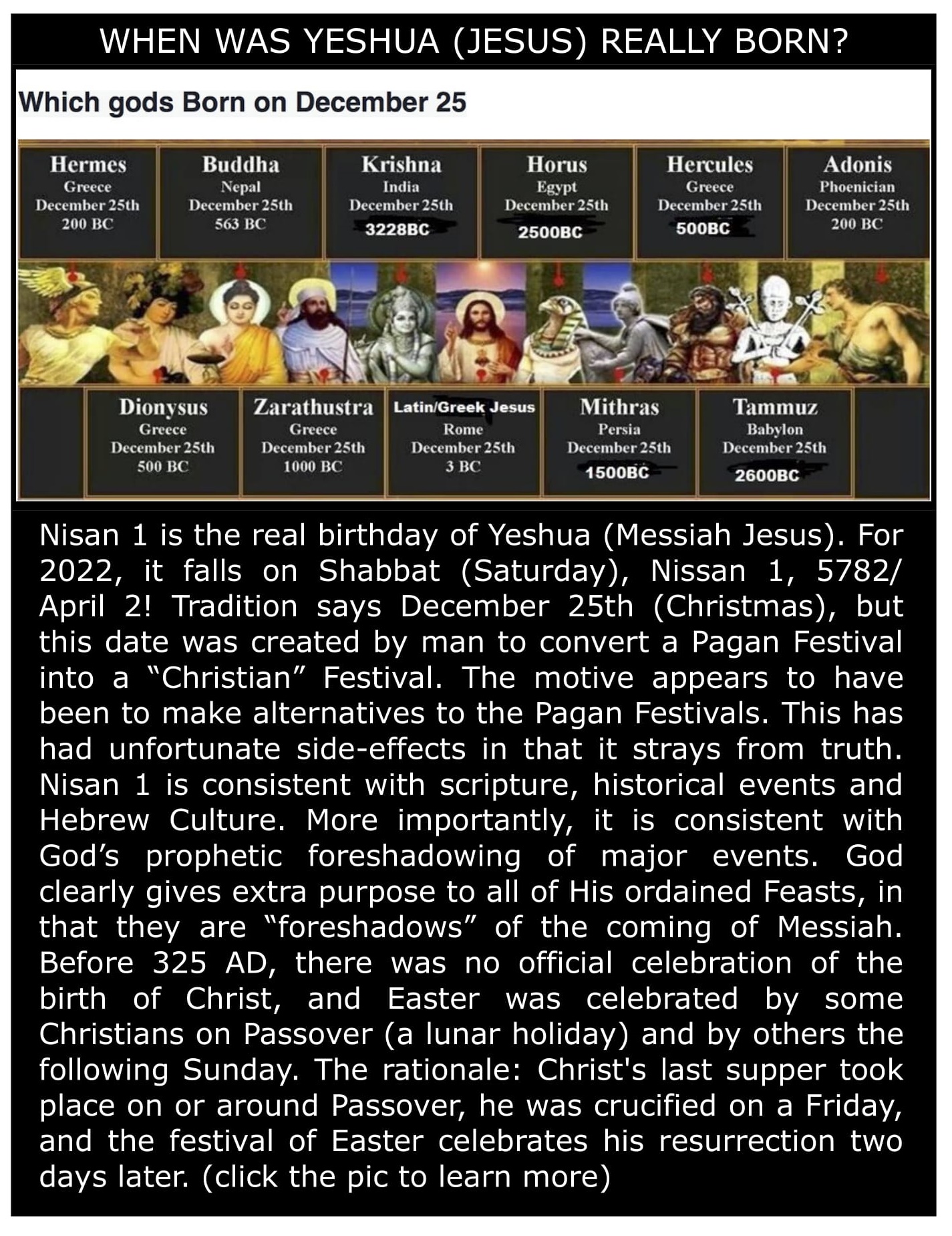 When Was Jesus Really Born