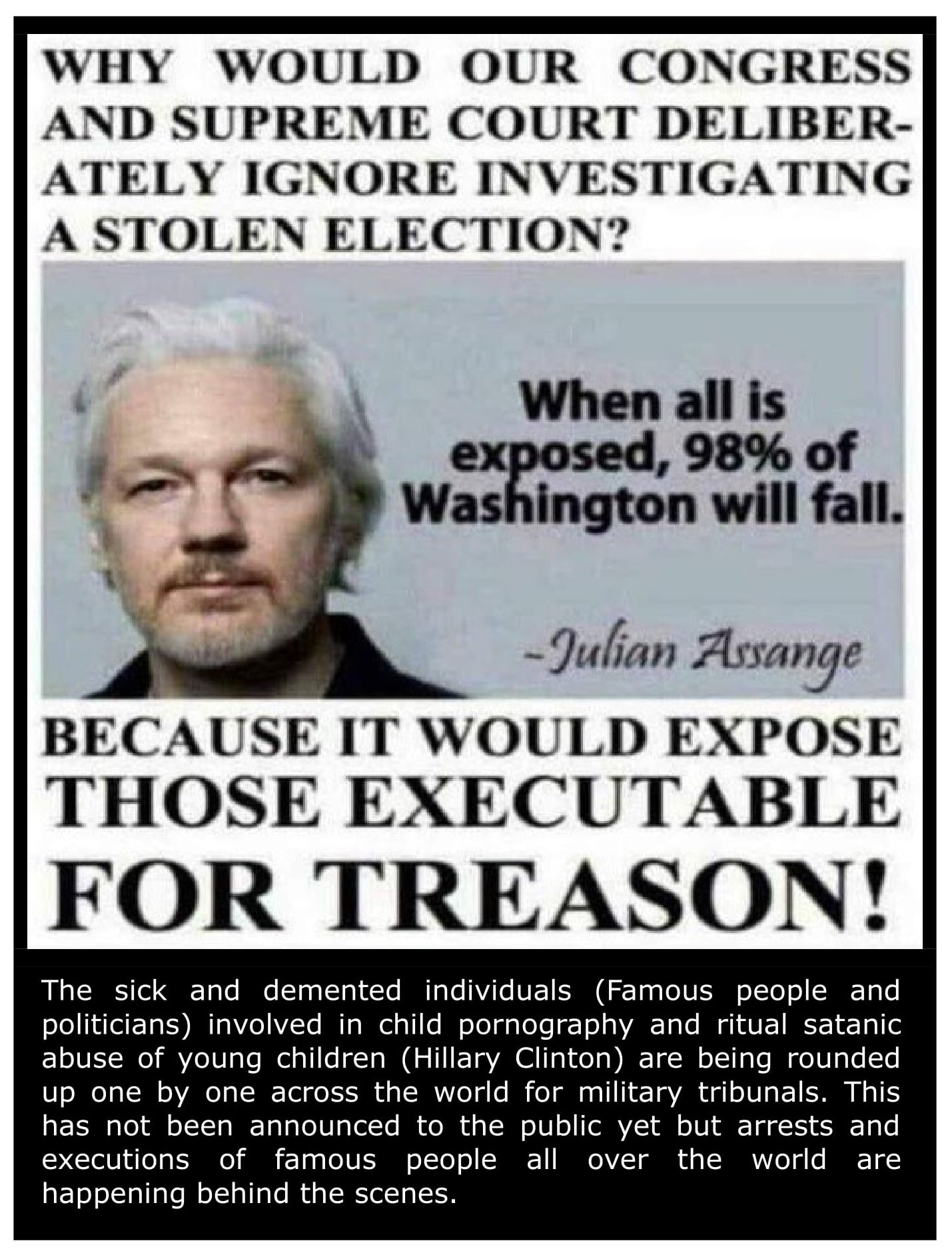 WHO is Executable for TREASON