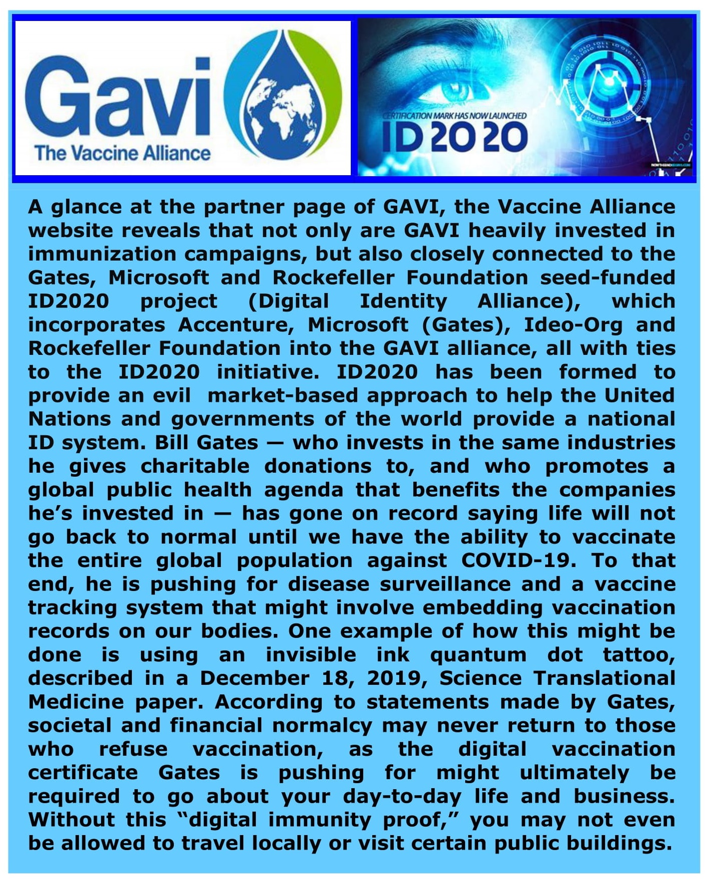 GAVI ID2020