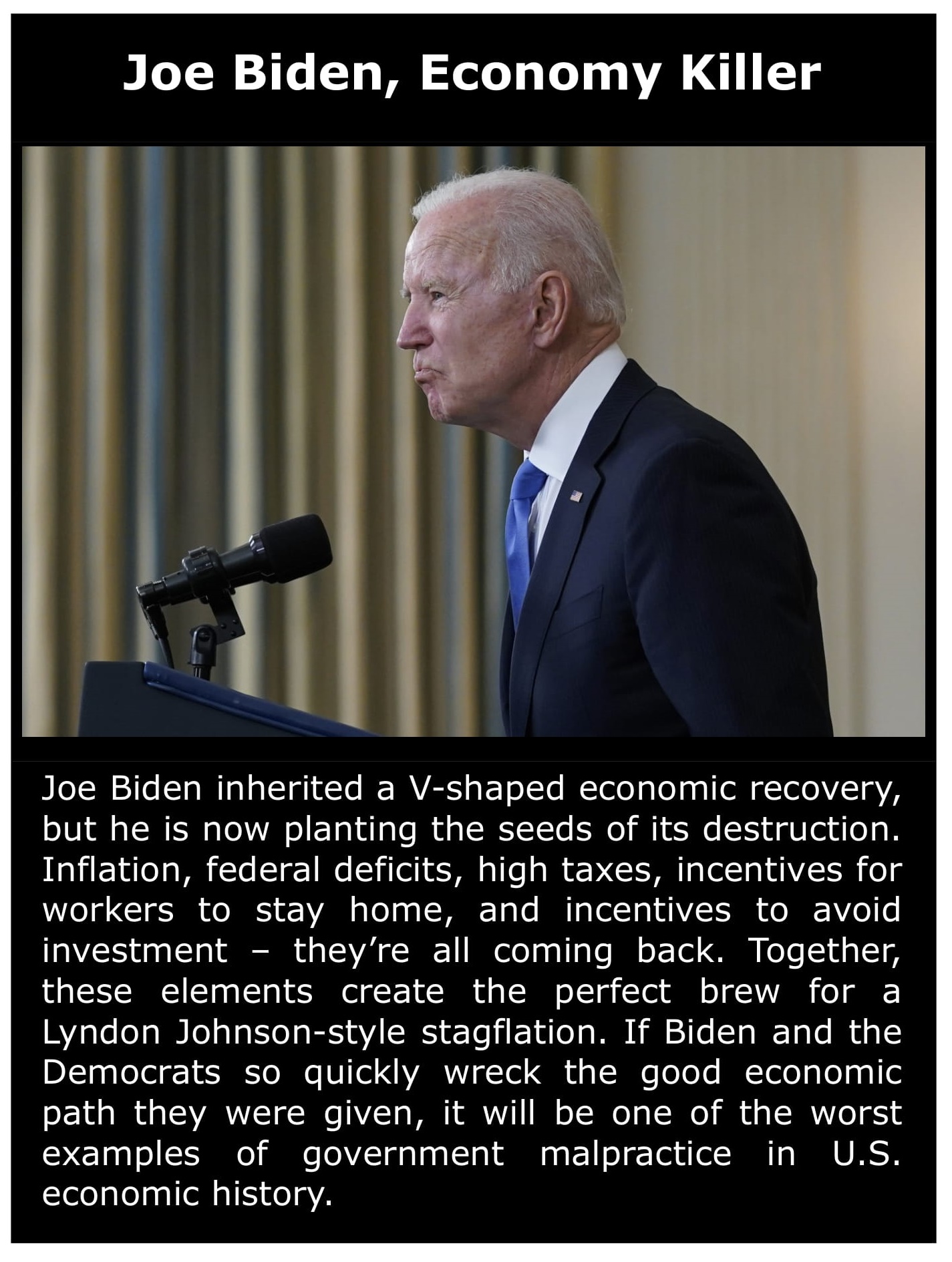 Joe Biden - The Economy Killer