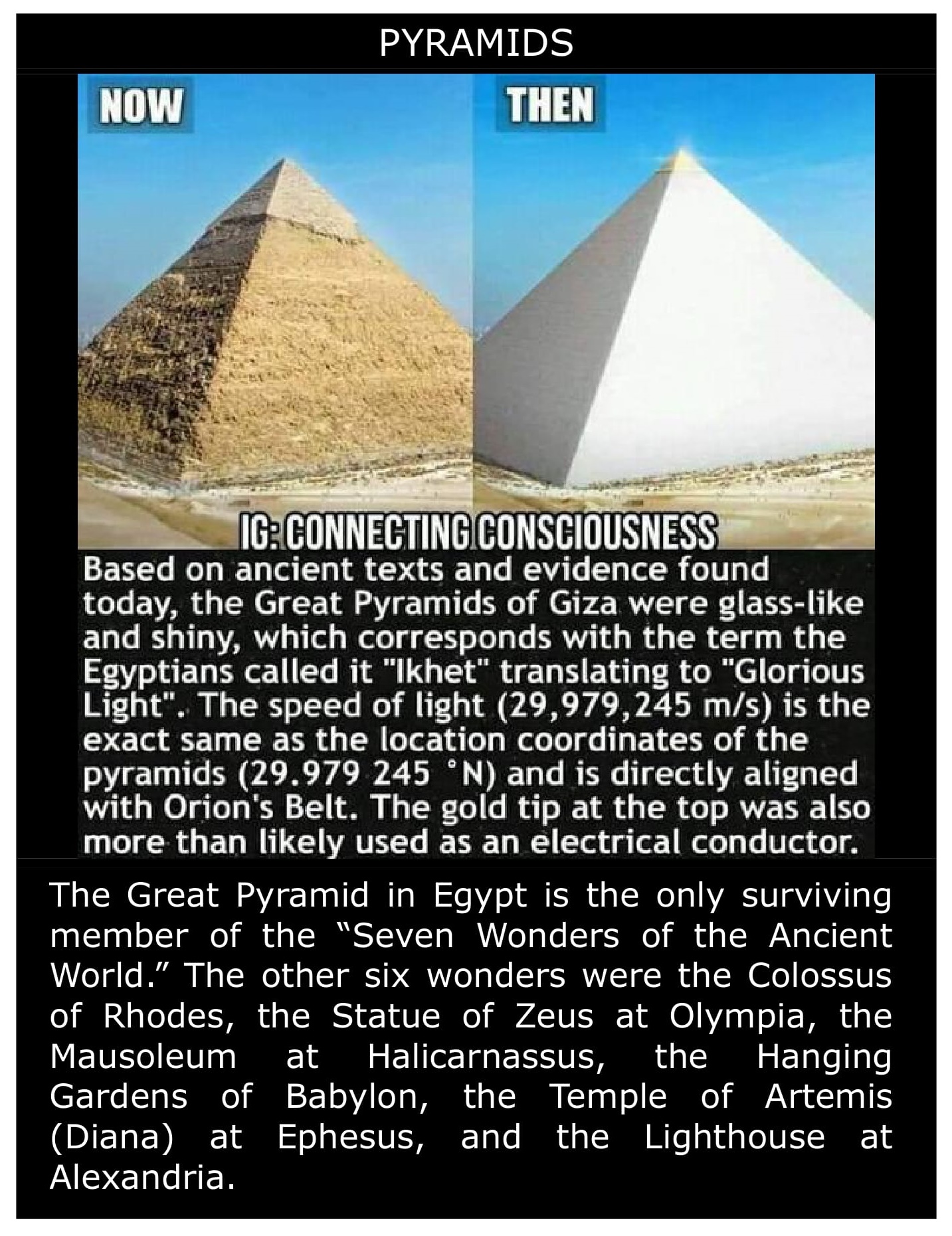 Pyramids - Connecting Consciousness